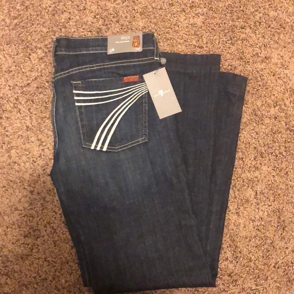 Women’s 7FAM dojo jeans